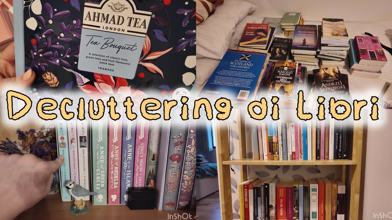 ⛈️☕️Organizzazione Libri e nuova libreria🛋️📚Regali di compleanno🎁💐Decluttering | SUNDAY RESET ✨