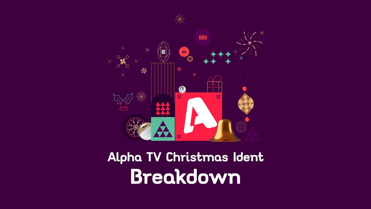 Alpha TV Christmas IDENT Breakdown | After Effects