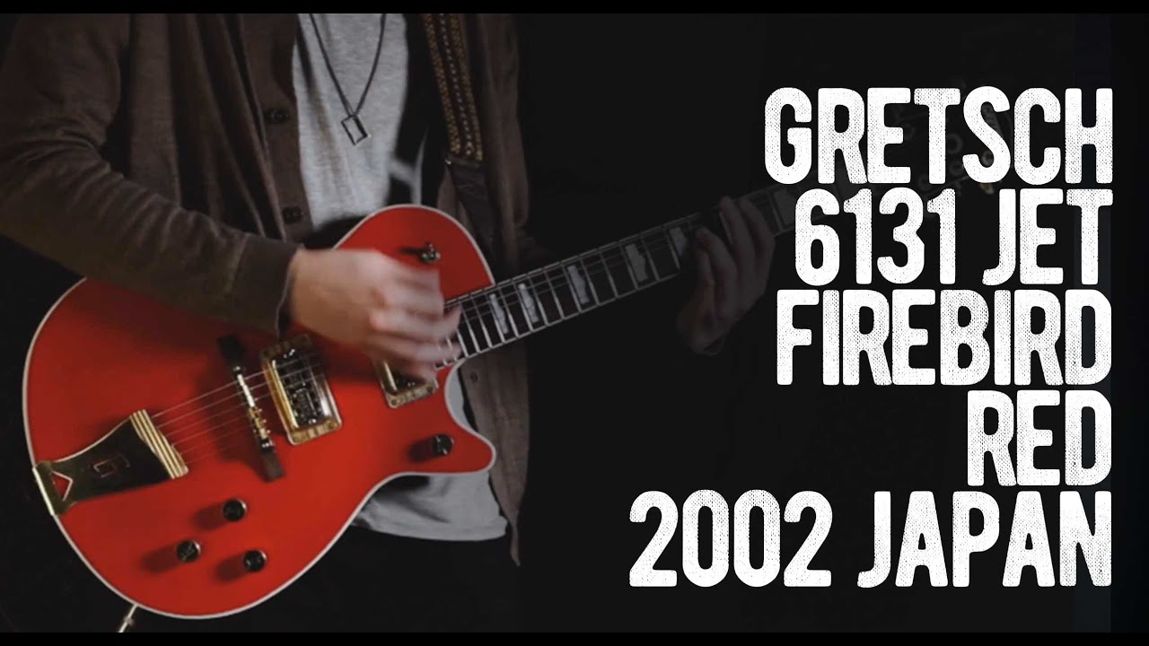 Gretsch 6131 Jet Firebird Red 2002 Japan