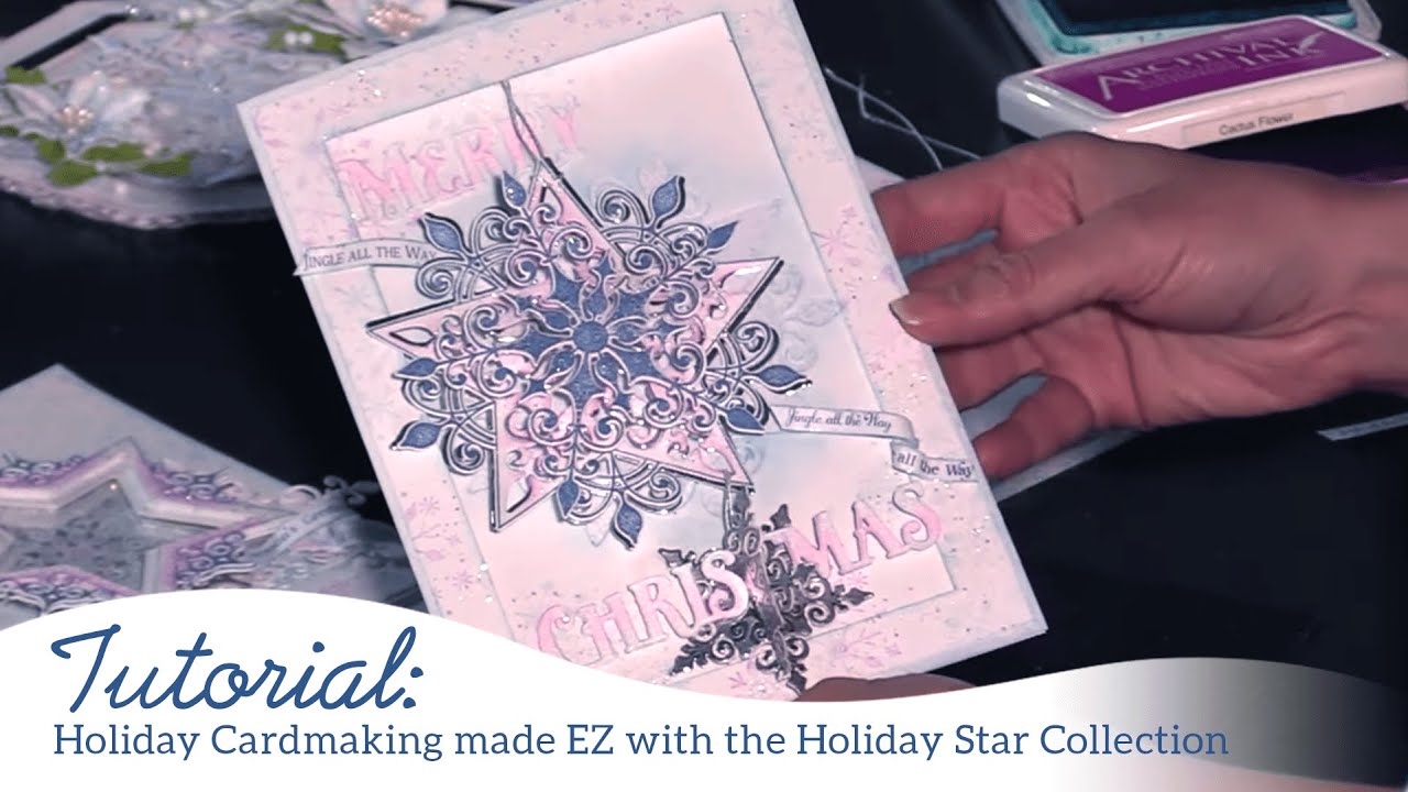 Holiday Cardmaking Made EZ with the Holiday Star Collection