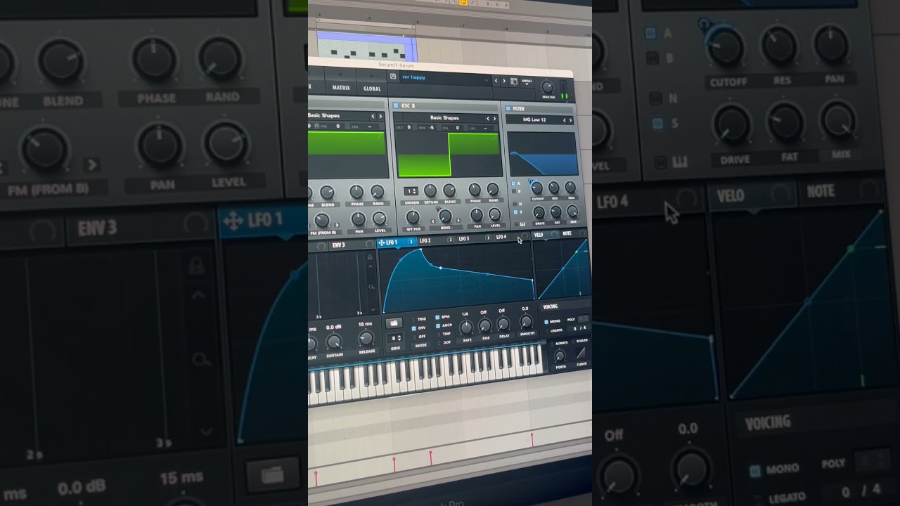 Day one of trying to create the Mr Happy lead in Serum