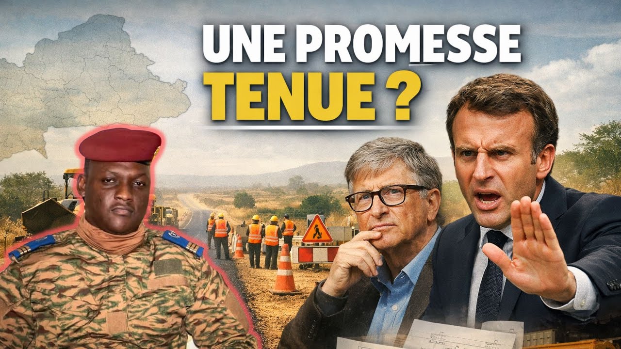 Ibrahim Traoré : le projet routier qui fait grimper la confiance publique à 75 %