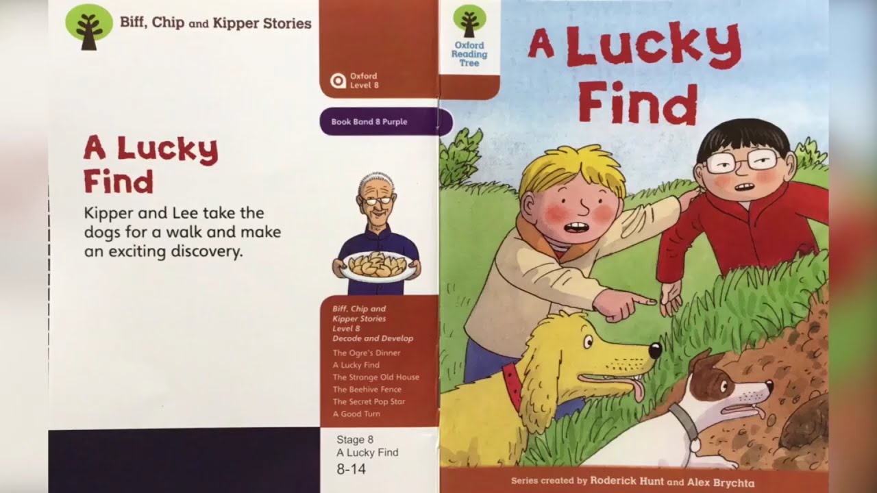 Oxford Reading Tree level 8(8-14)    A lucky Find  - picture books for kids.Audiobooks for Children.