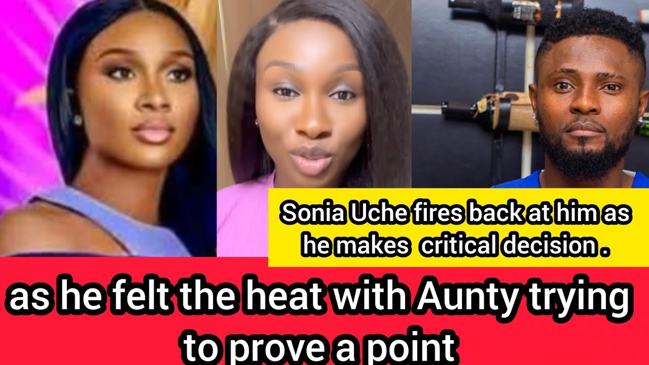 Соня Уче отбивается от него, когда он принимает важное решение, как он чувствовал