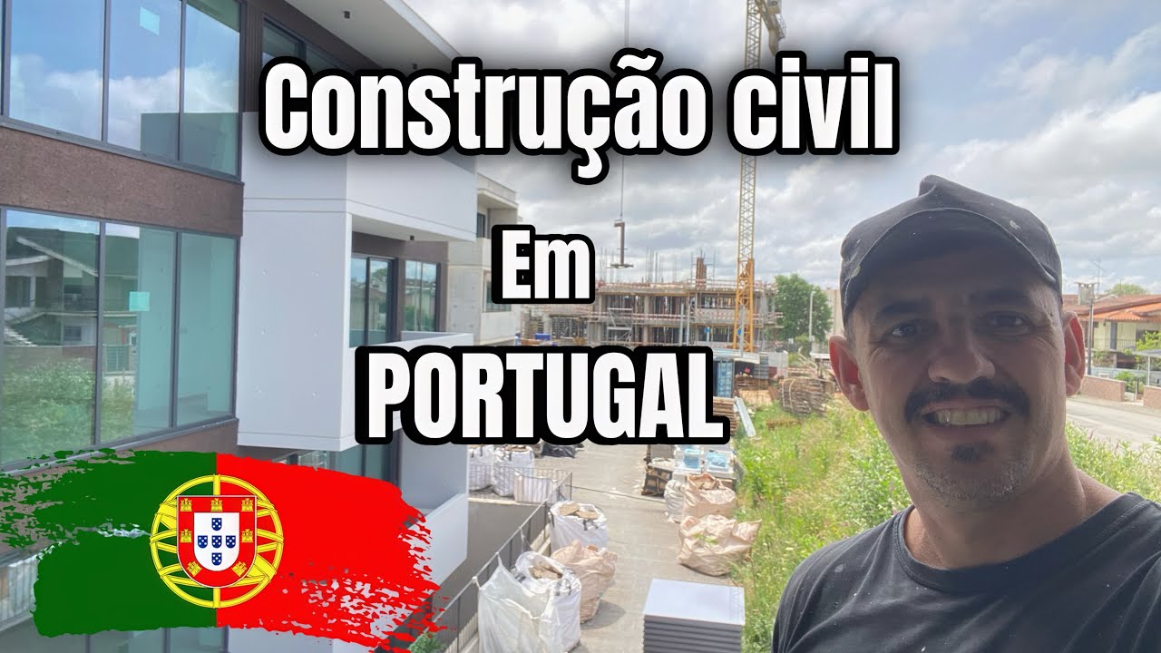 A REALIDADE DE UM IMIGRANTE NA CONSTRUÇÃO CIVIL EM PORTUGAL👷🏼‍♂️🏗️