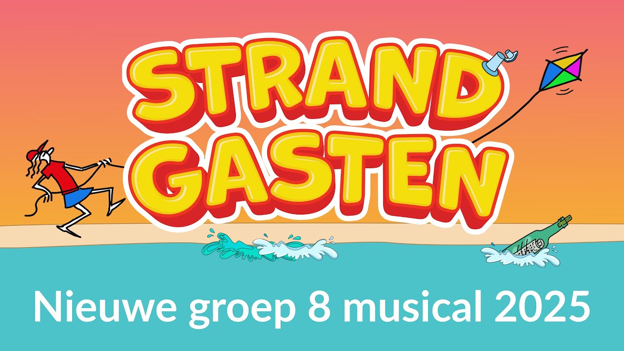 Strandgasten - De nieuwe afscheidsmusical voor 2025 - Rep en Roer Musicals