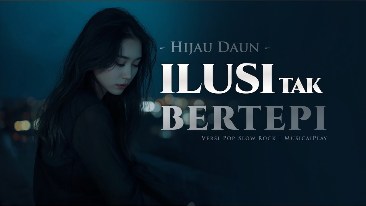 Ilusi Tak Bertepi - Hijau Daun | Pop Slow Rock | MusicaiPlay