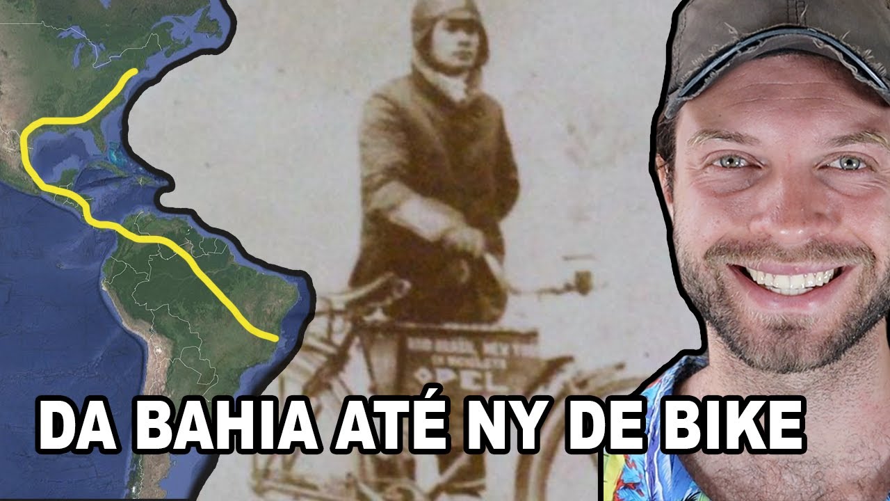ELE FOI DA BAHIA ATÉ NOVA YORK DE BIKE EM 1923