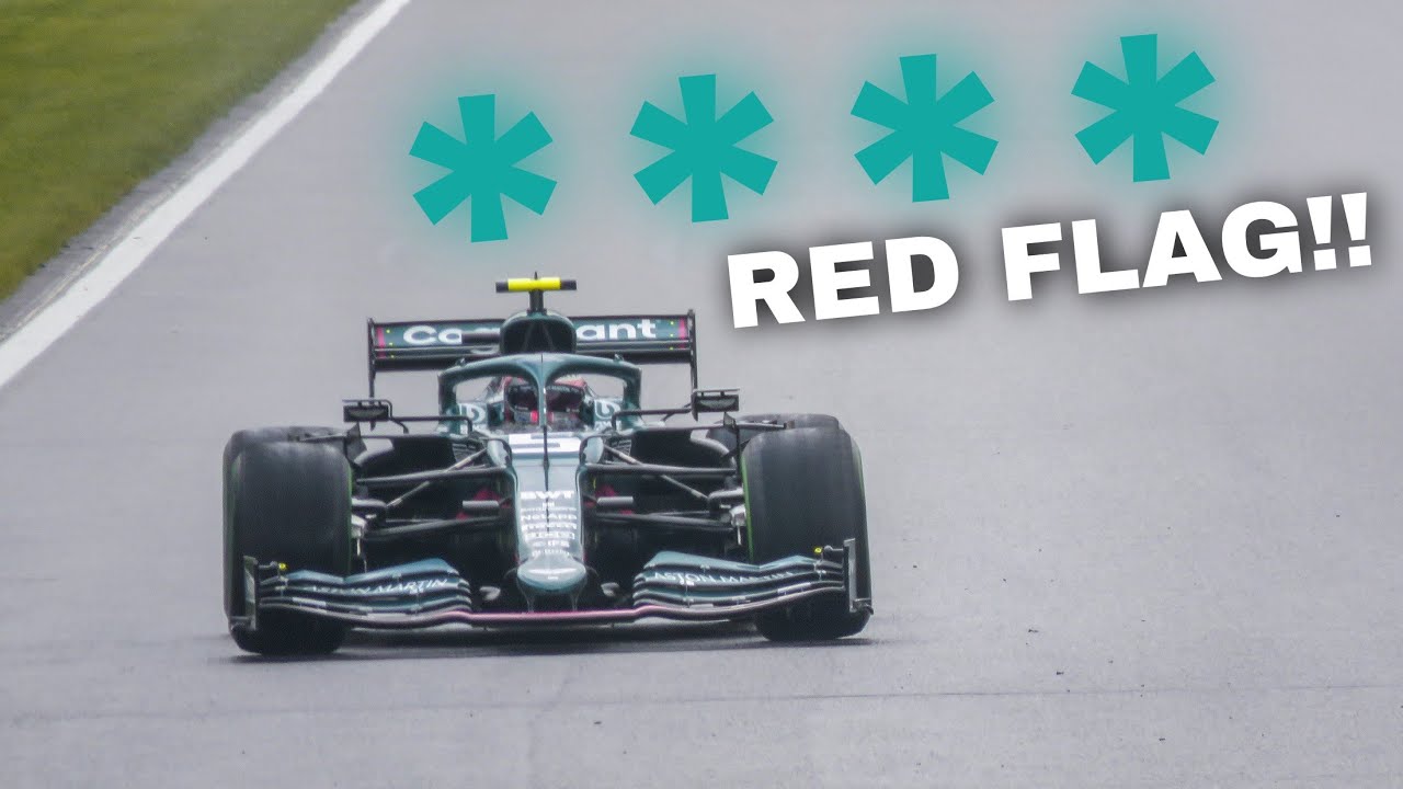 VETTEL FURIOUS TEAM RADIO AFTER NORRIS HIS CRASH AT EAU ROUGE!