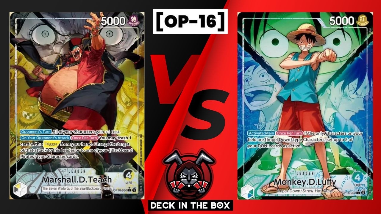 OP16 One Piece Local Tournament BY Teach vs GU Luffy