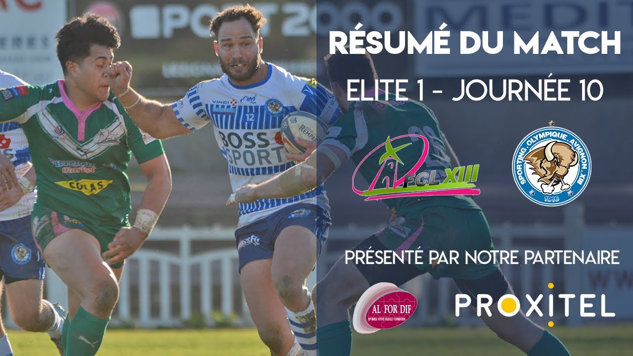 [Elite 1]  FC Lézignan - SO Avignon XIII (résumé)