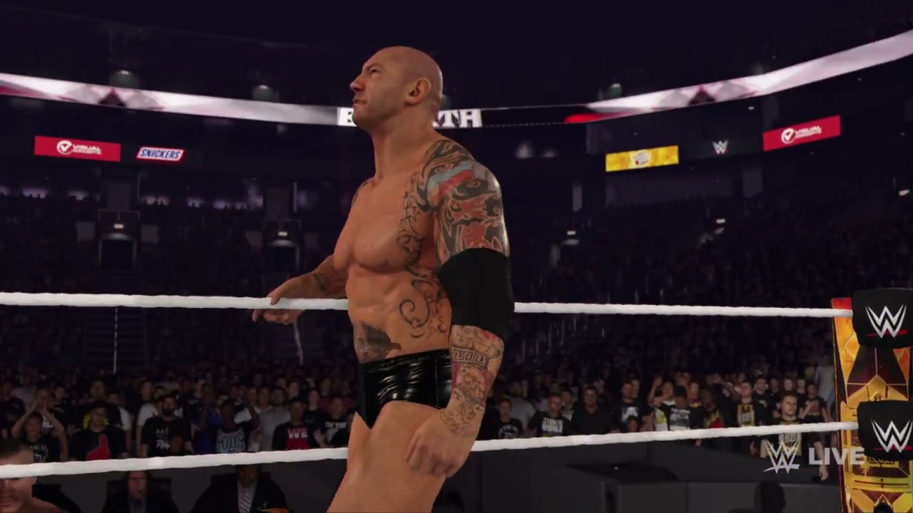 Randy Orton vs Batista, WWE Championship Match, Steel Cage Match