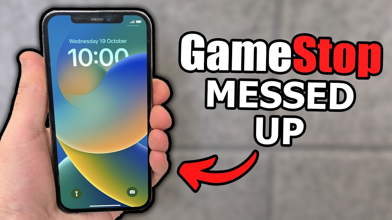 I bought USED iPhones from GameStop...? 😬
