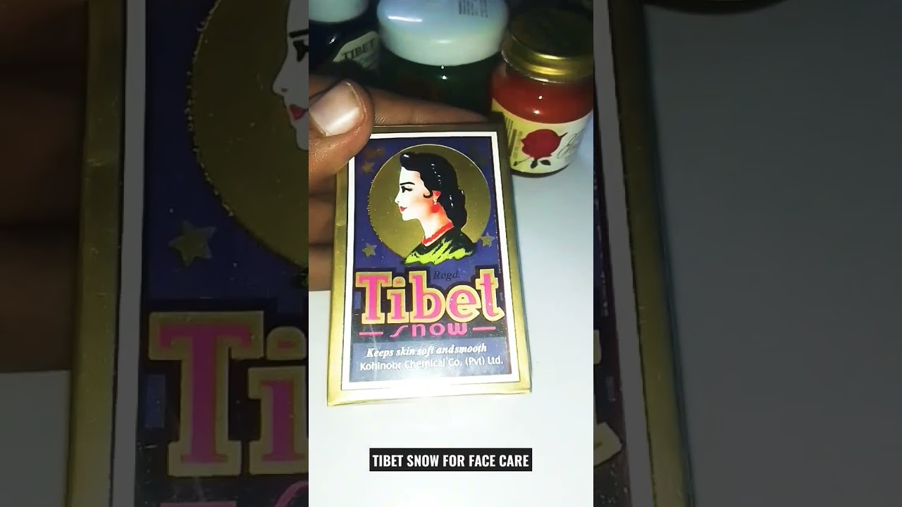 Tibet Snow for face care #shortsvideo #shorts #tibet #facecaretips #facecream