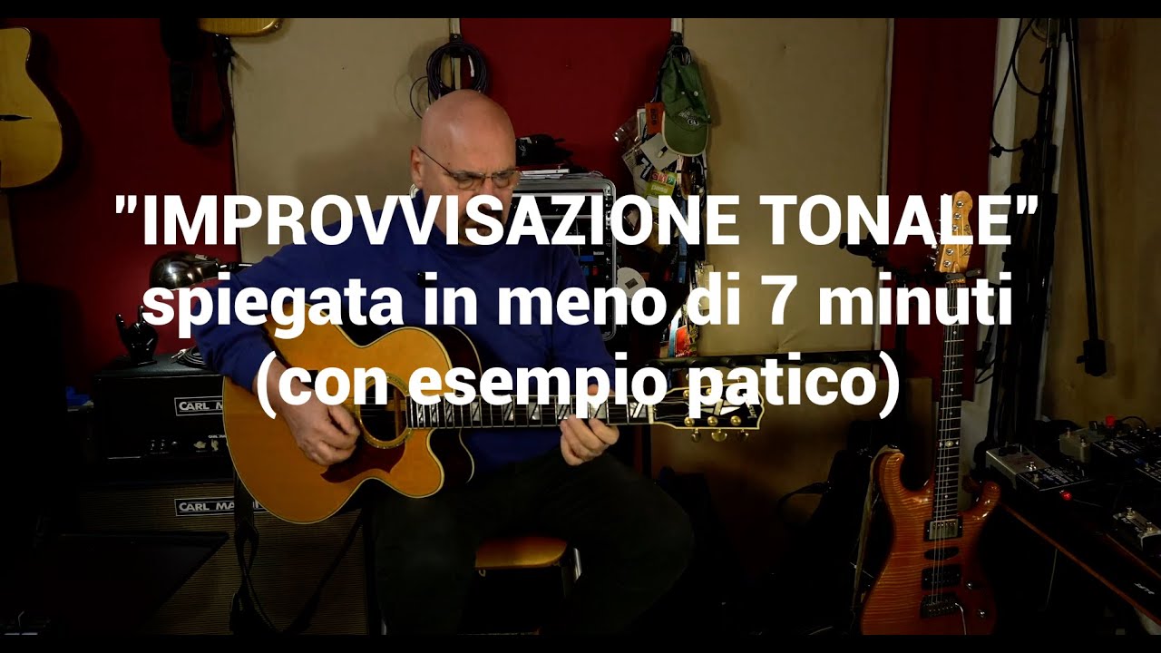 "IMPROVVISAZIONE TONALE": i Principi Essenziali Spiegati in meno di 7 minuti (con esempio pratico).