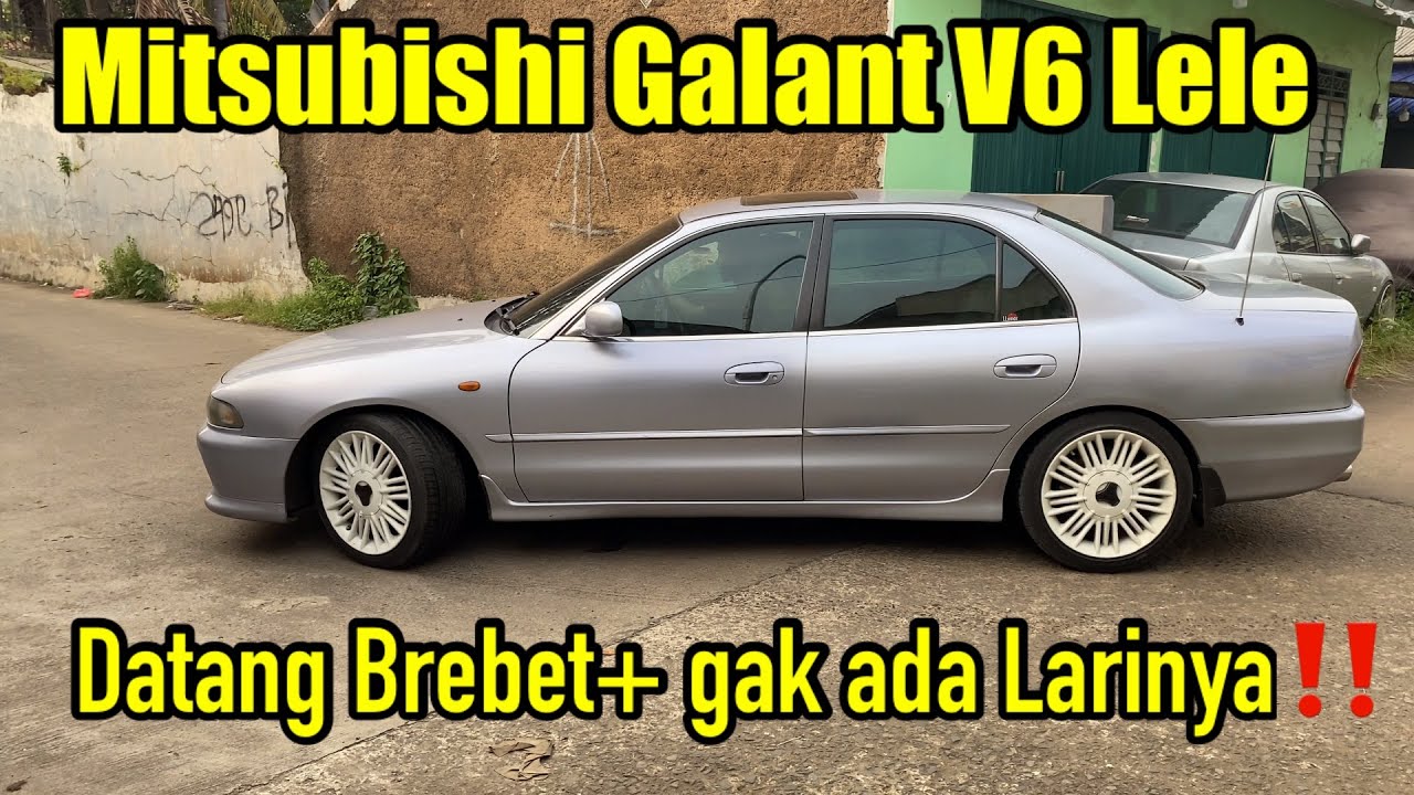 Mitsubishi Galant v6 lele‼️datang brebet +pompa Powerstering berat