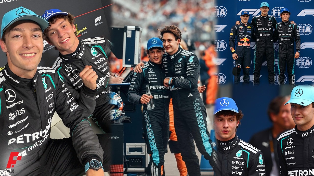 George Russell & Kimi Antonelli Dominate Melbourne Qualifying 🇦🇺 | Paddock Behind the Scenes