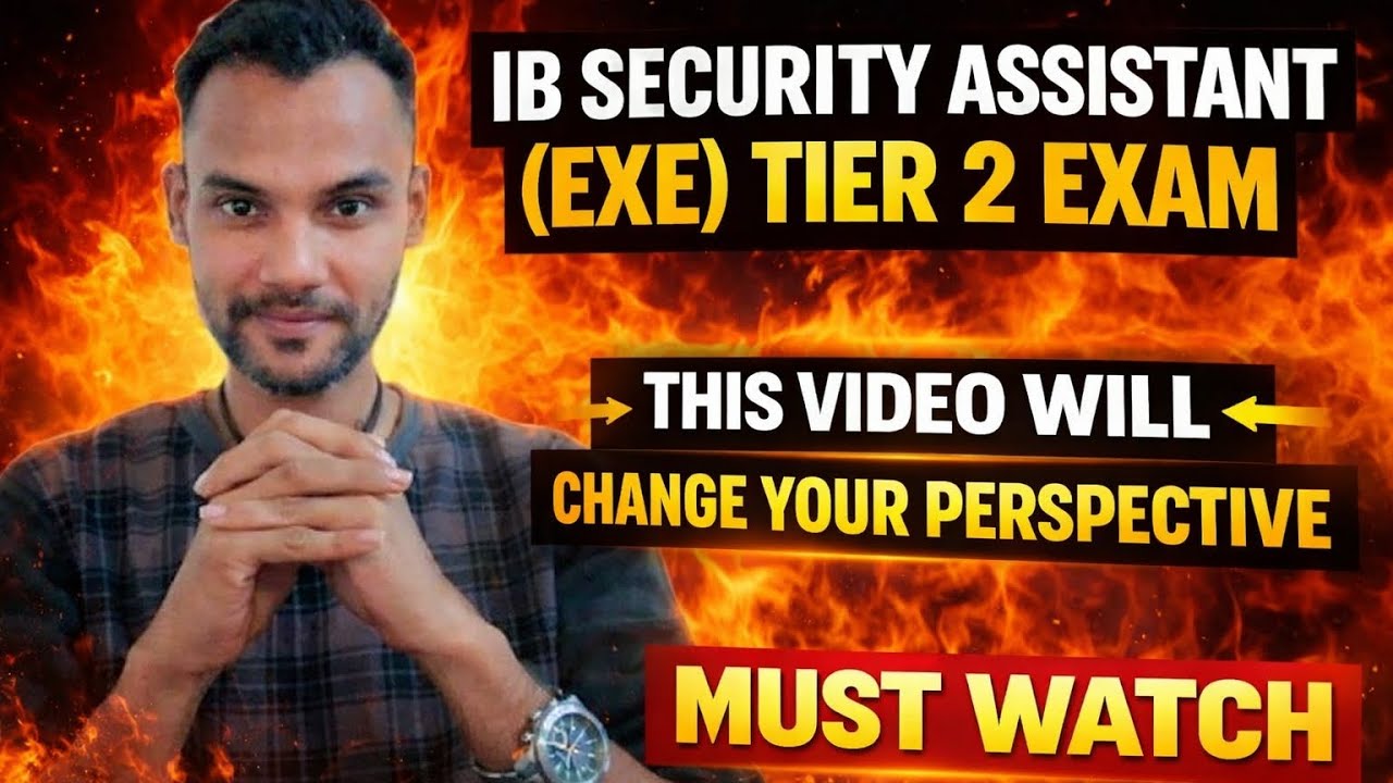 Ib security assistant (EXE) tier 2 exam date I trust me you shall clear it #ib #ibsecurityassistant 