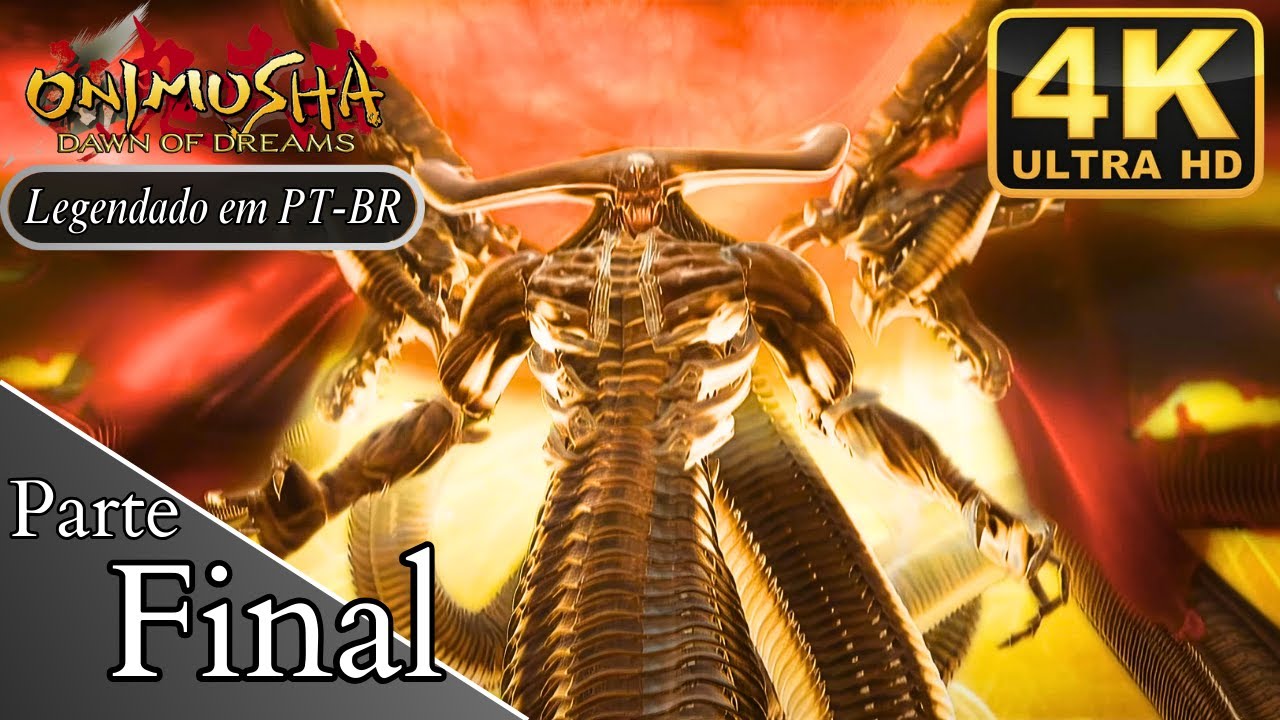 ONIMUSHA DAWN OF DREAMS REMASTERIZADO: Parte 16 FINAL (legendado em PT-BR e em 4K 60FPS)