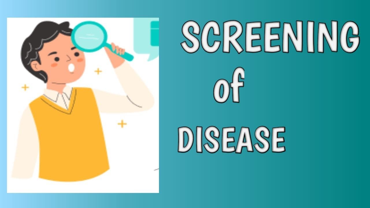 Screening of Disease | Principles, Types & Examples @Docinwhite