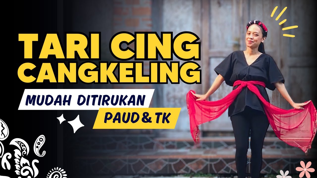 Tari Cing Cangkeling | Tari Kreasi | Tari Daerah Anak TK PAUD Mudah ditirukan