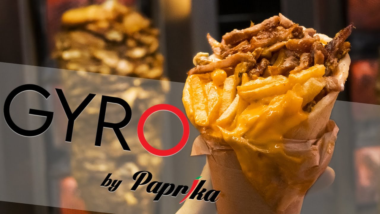 GIROS SA TOPLJENIM ČEDAR SIROM 🤯 Gyro by Paprika 🔥