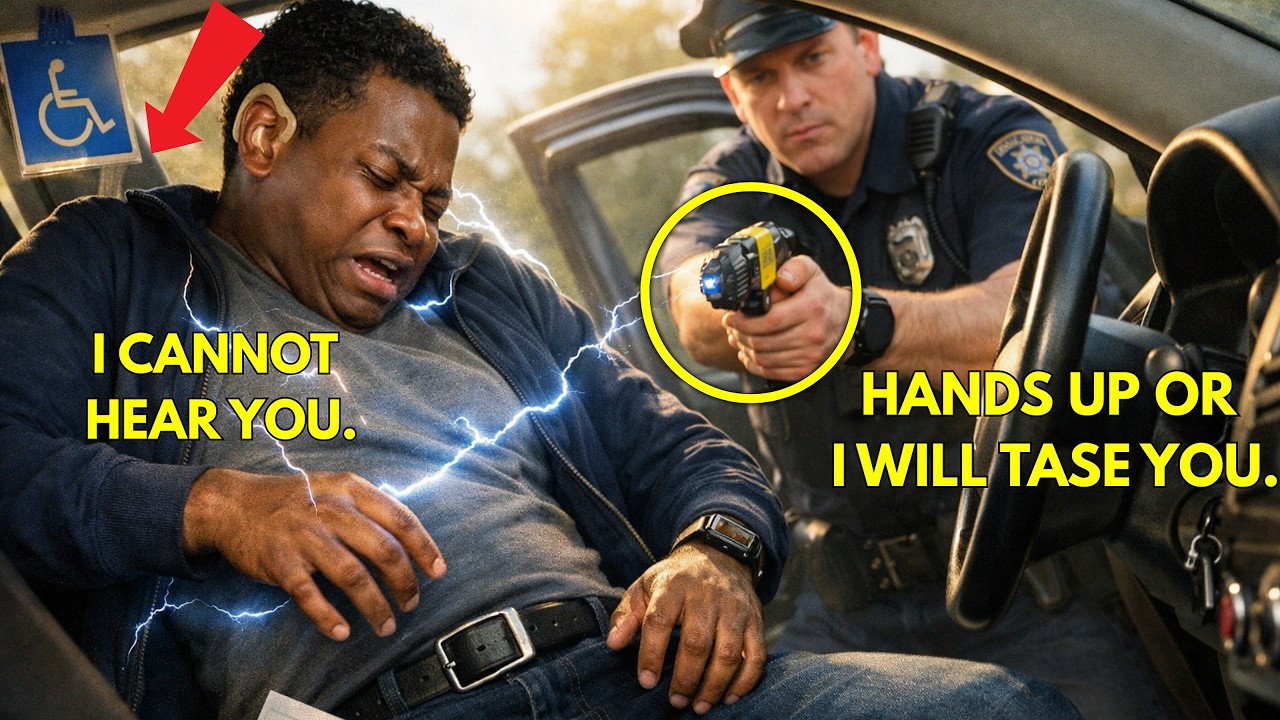 Police Taser Deaf Black Man for Not Hearing Commands — He's Pointing to Hearing Aids, $8.7M Lawsuit