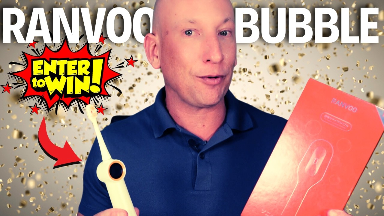 Ranvoo Bubble Electric Toothbrush Unboxing & Review 🦷 | Micro-Bubble Tech + Giveaway!
