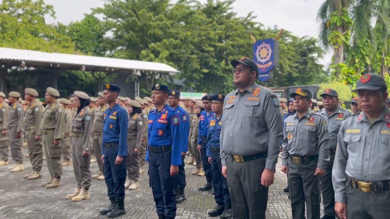 UPACARA PERINGATAN HUT KE-107 DAMKARMAT, HUT KE-76 SATPOL PP, DAN HUT KE-64 SATLINMAS TAHUN 2026