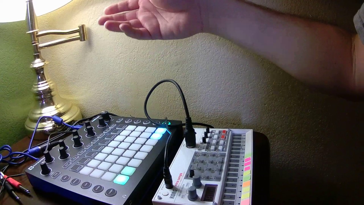 Novation Circuit midi clock sync to Volca Sample