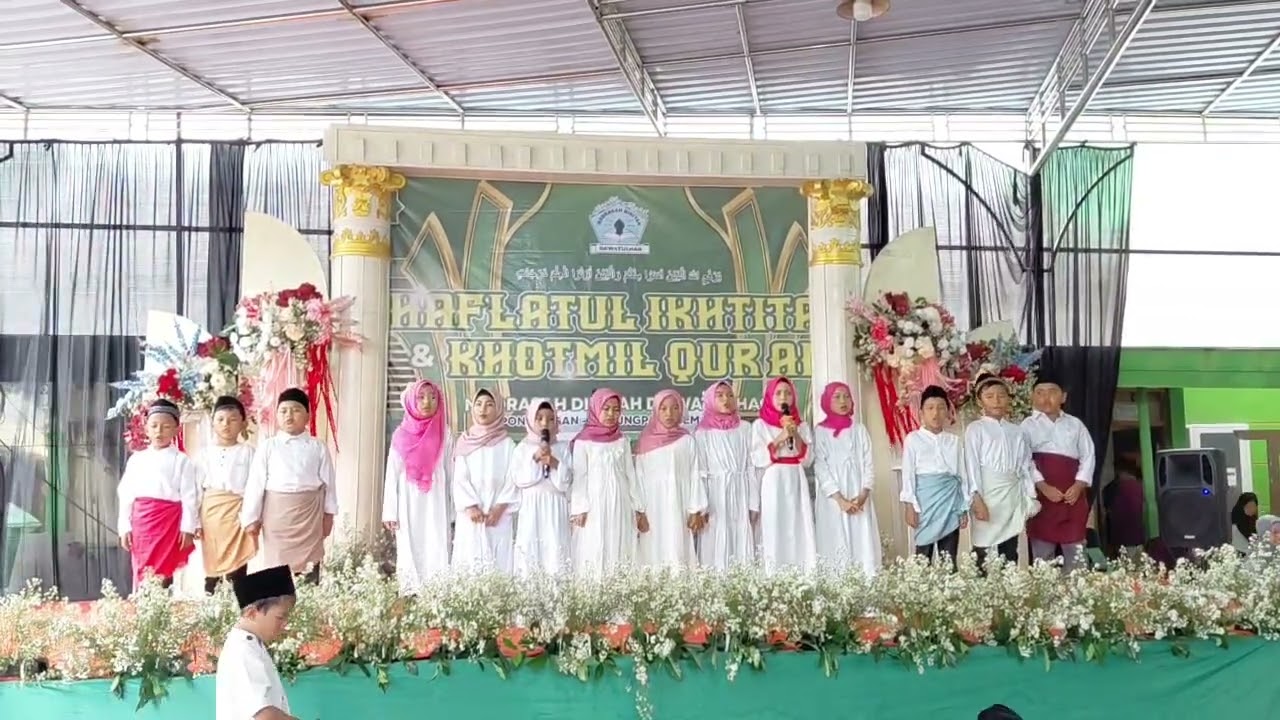 Muhafadzoh 20 Sifat Wajib ALLAH SWT santri kelas 2 Madrasah Diniyyah Da'watul Haq pongangan