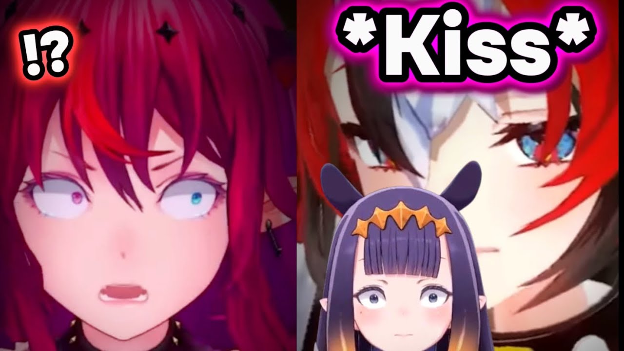 Bae Suddenly Kissed Ina in Front of IRyS【 Hololive 】