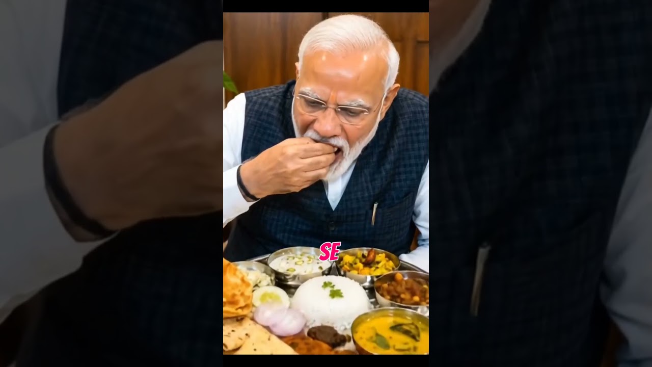 Narendra Modi Ki 3 Favourite Foods 😱 | PM Modi Kya Khate Hain? #shorts