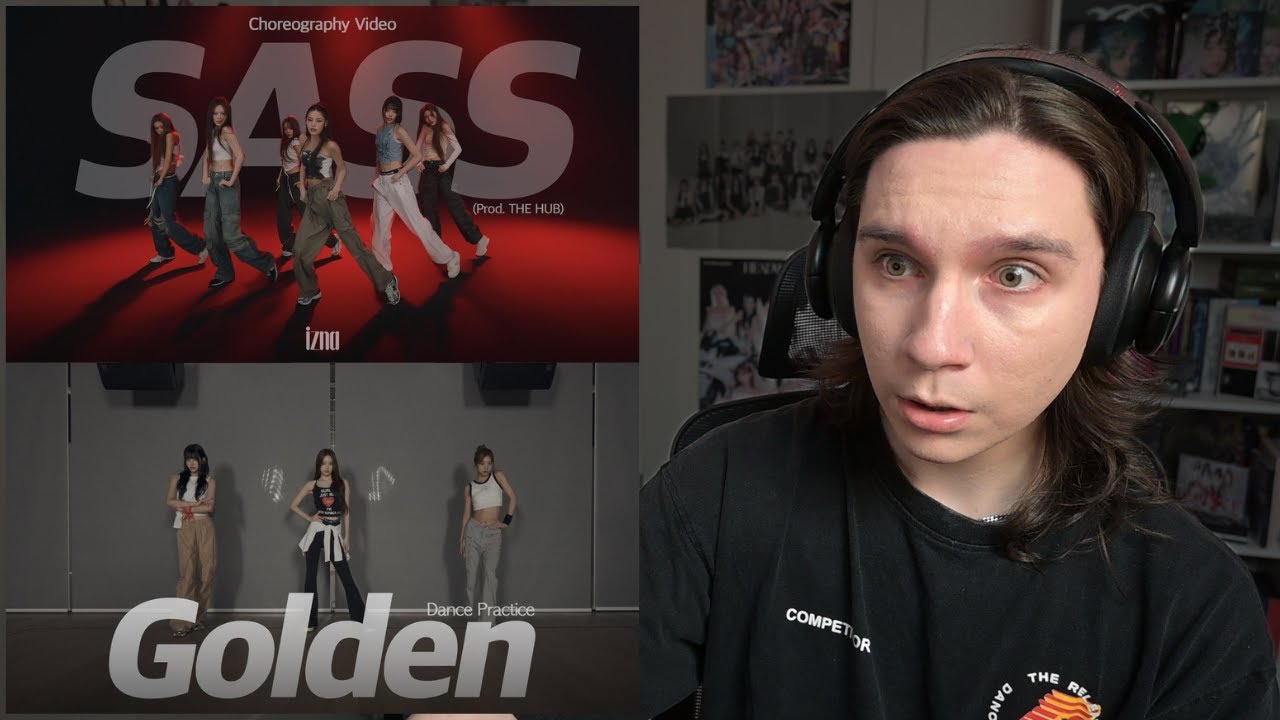 DANCER REACTS TO izna (이즈나) 'SASS' Choreography Video & 'Golden' Dance Practice (KCON LA 2025 ver.)