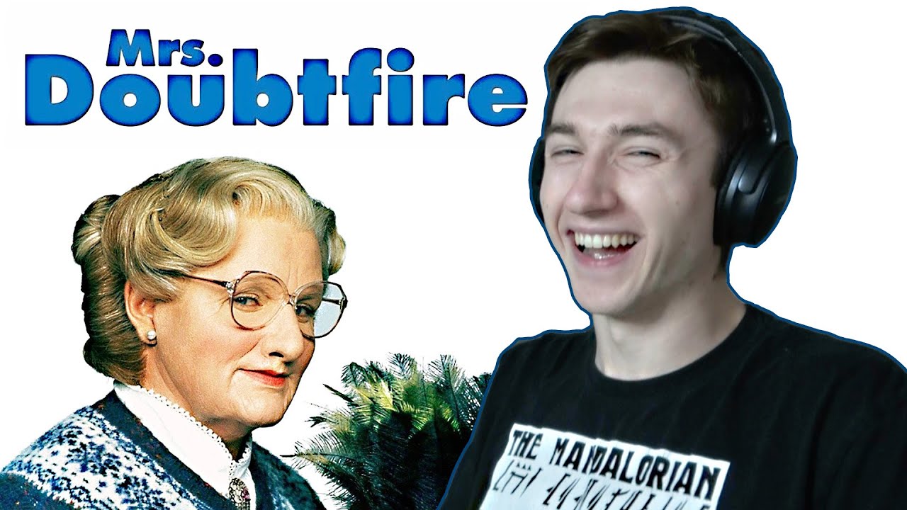 First Time Watching *MRS. DOUBTFIRE (1993)* and laughing too hard!