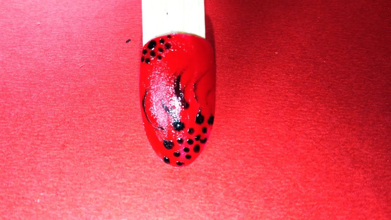Easy nail art||Easy dot mandala on nails.