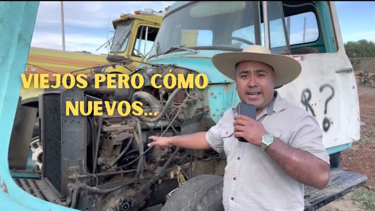CHECA COMO FUNCIONAN ESTOS CAMIONES CLÁSICOS 🚚🚛 KENWORTH W925 E INTERNATIONAL LOADSTAR 1750