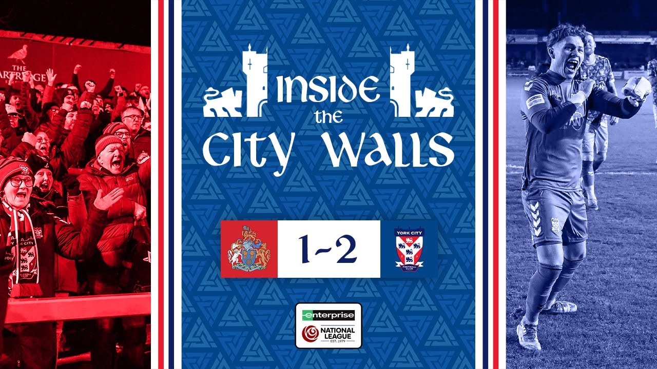 📹 Inside The City Walls | Altrincham 1-2 York City | 2025/26