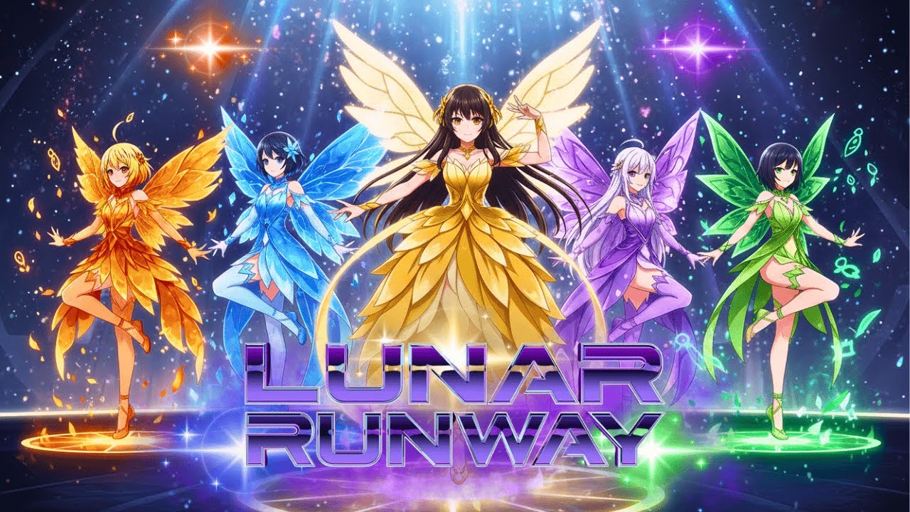 KIONIX – LUNAR RUNWAY | Official AI Anime Idol Music Vídeo