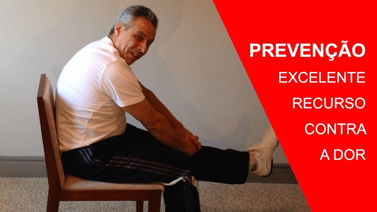Como Aliviar a Coluna e a Lombar Praticando Exercícios na Cadeira