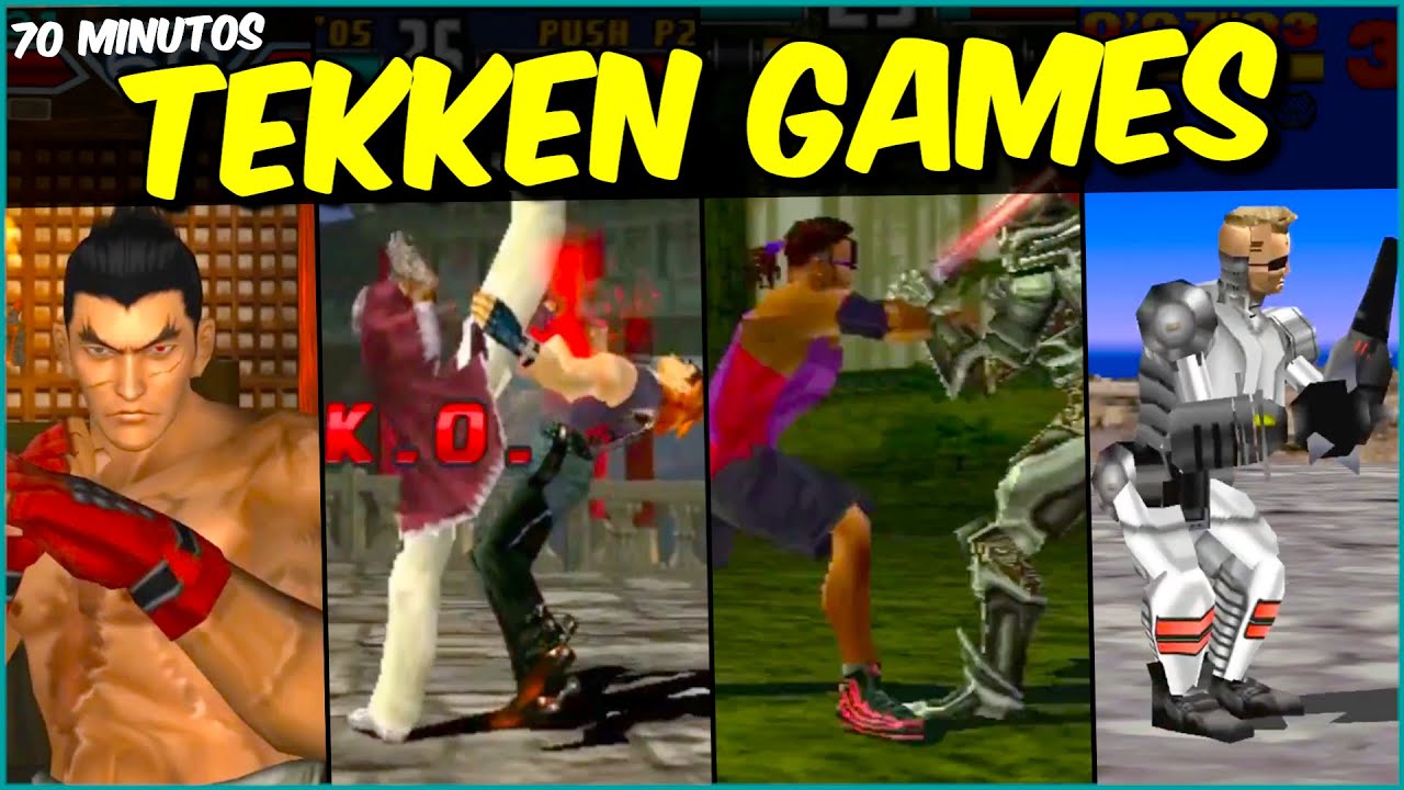70 Minutos de FATOS e SEGREDOS por trás dos jogos TEKKEN (part 1)