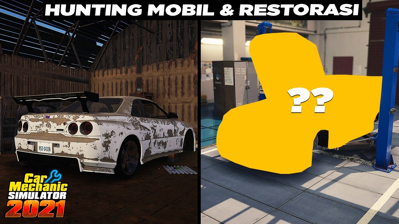 Banyak Mobil Bagus di Gacha Gudang Kali Ini 😚😚 #46 Car Mechanic Simulator