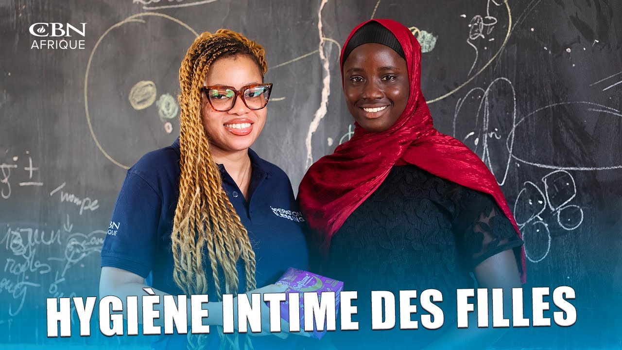 Distribution des kits hygiéniques aux filles du Lycée Keur Samba Dia.