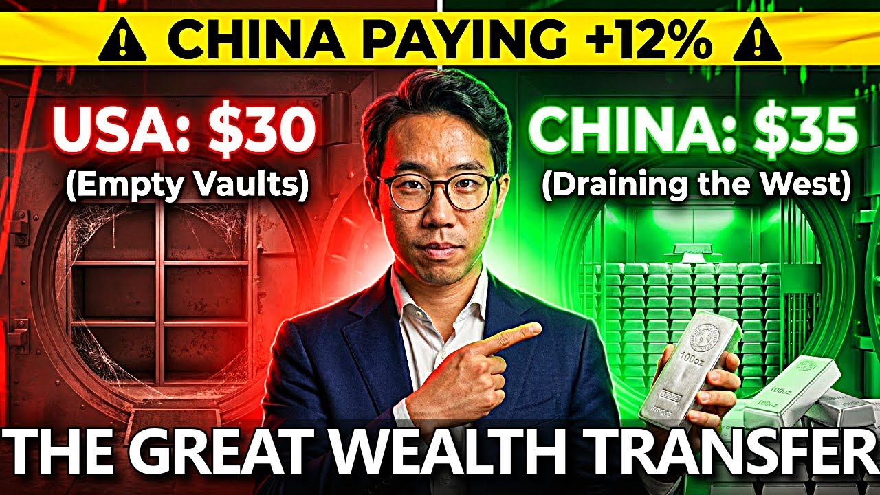SILVER PRICE GAP: Why China Is Paying +12% Premium (Arbitrage)
