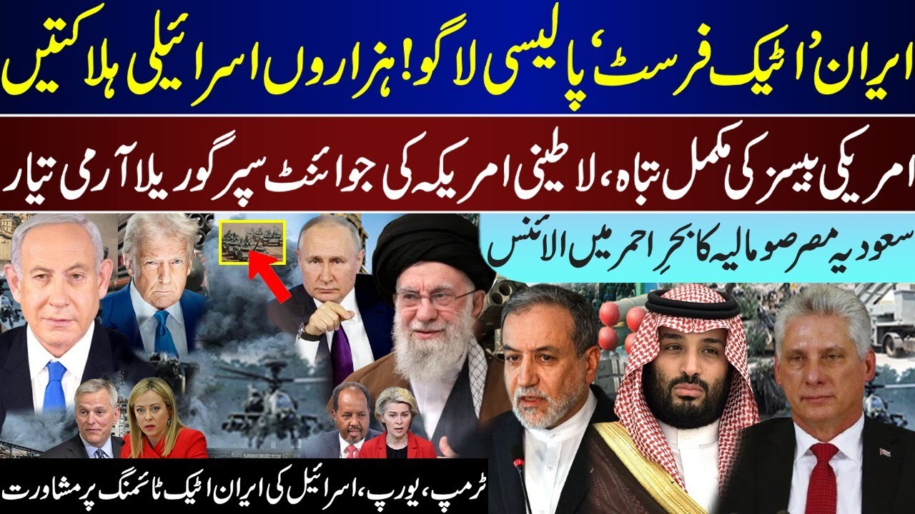 Major Breaking, Iran To Action First, Israel In Trouble, Trump Discuss Timing, Latin Super | Jan 17