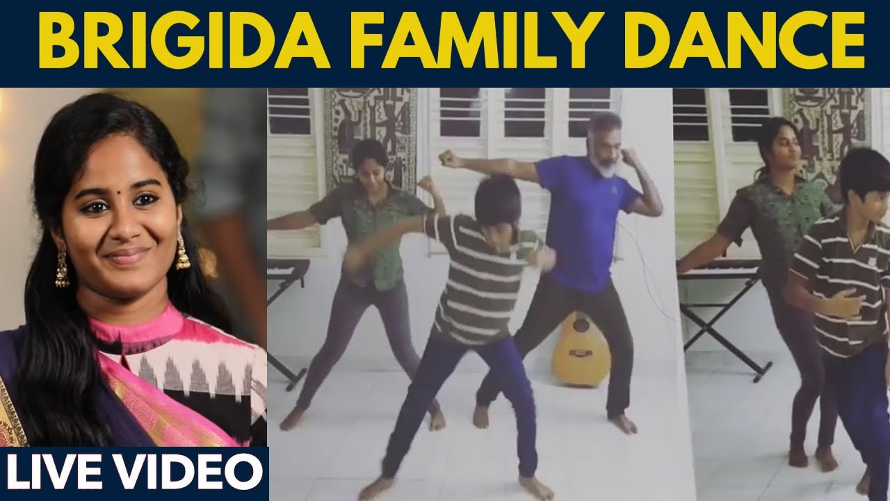 Brigida Saga Lockdown dance with her family | Quarantine Atrocities | Family Funny dance video