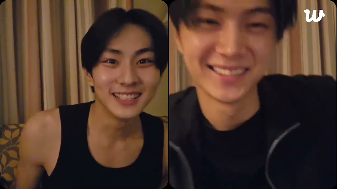 20250801 야옹즈 위버스 라이브 얼굴 합치기