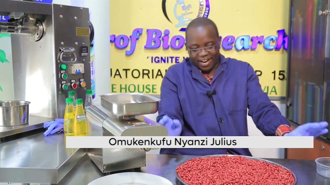 PROJECT OF THE WEEK GROUND NUT OIL EXTRACTION WITH OMUKENKUFU NYANZI JULIUS