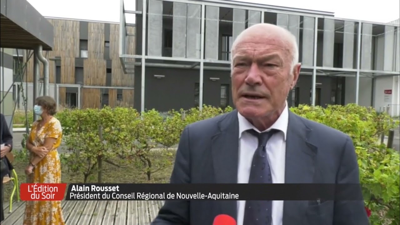 Extrait Tv7 Visite de rentrée 2021 EREA et Lycée Philadelphe de Gerde - Pessac