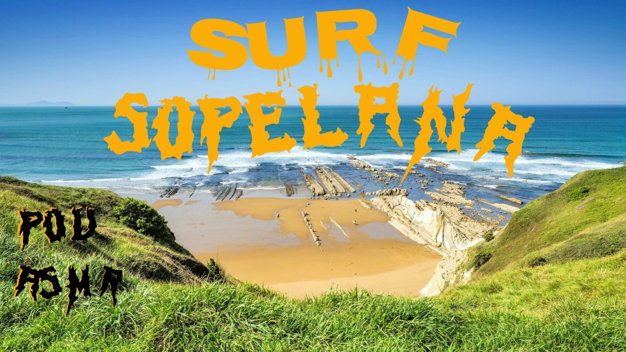 Surf en Sopelana 🌊 (La Salvaje) POV ASMR 🌞 Olas muy divertidas en el País Vasco